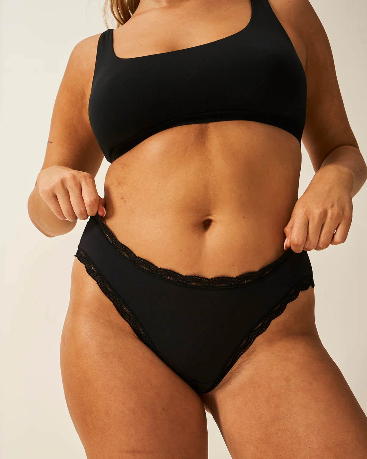 Brazilian Knicker Four Pack - Black - Image 8