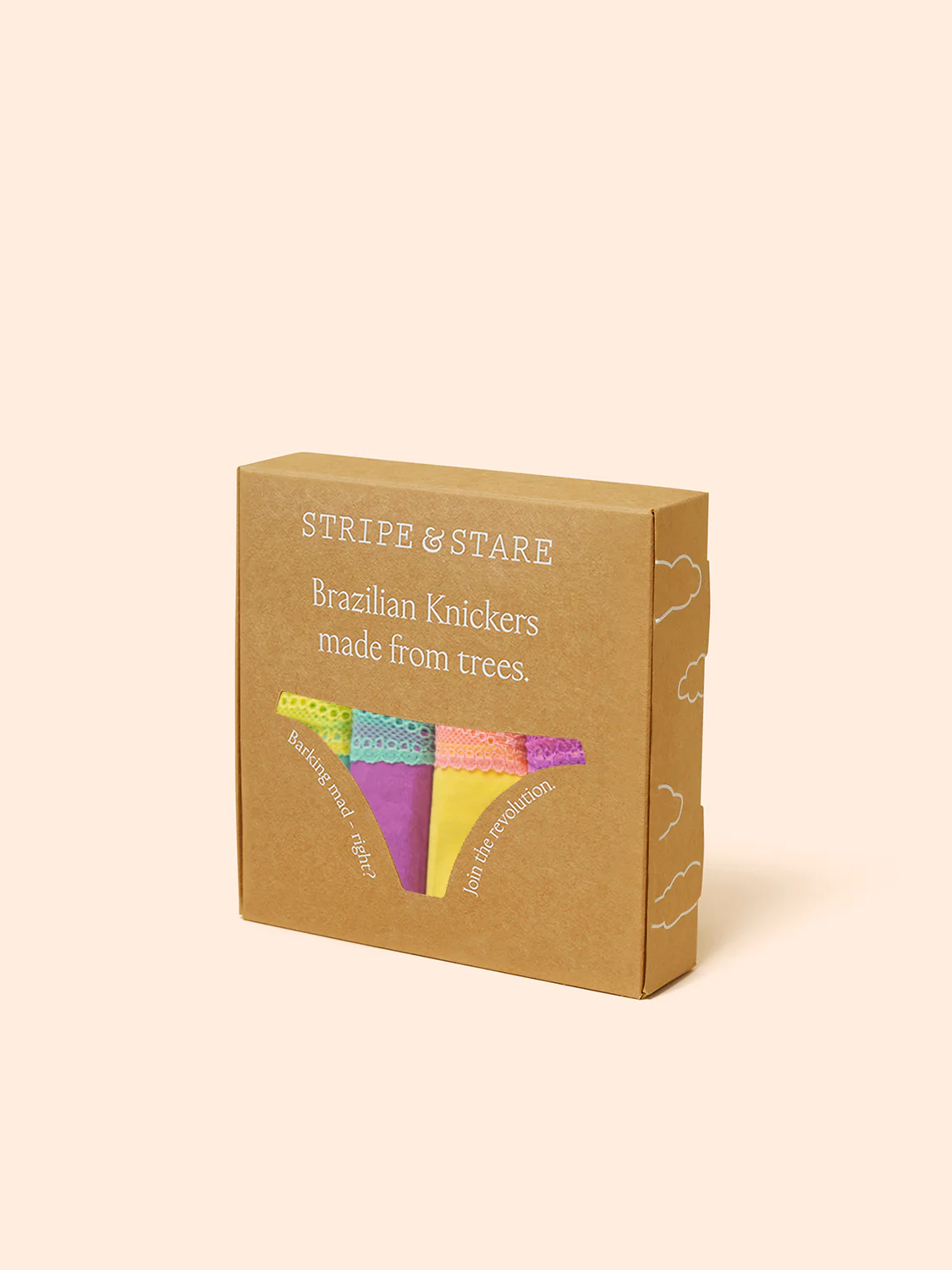 Brazilian Knicker Four Pack - Iridescent Pastel - Image 8