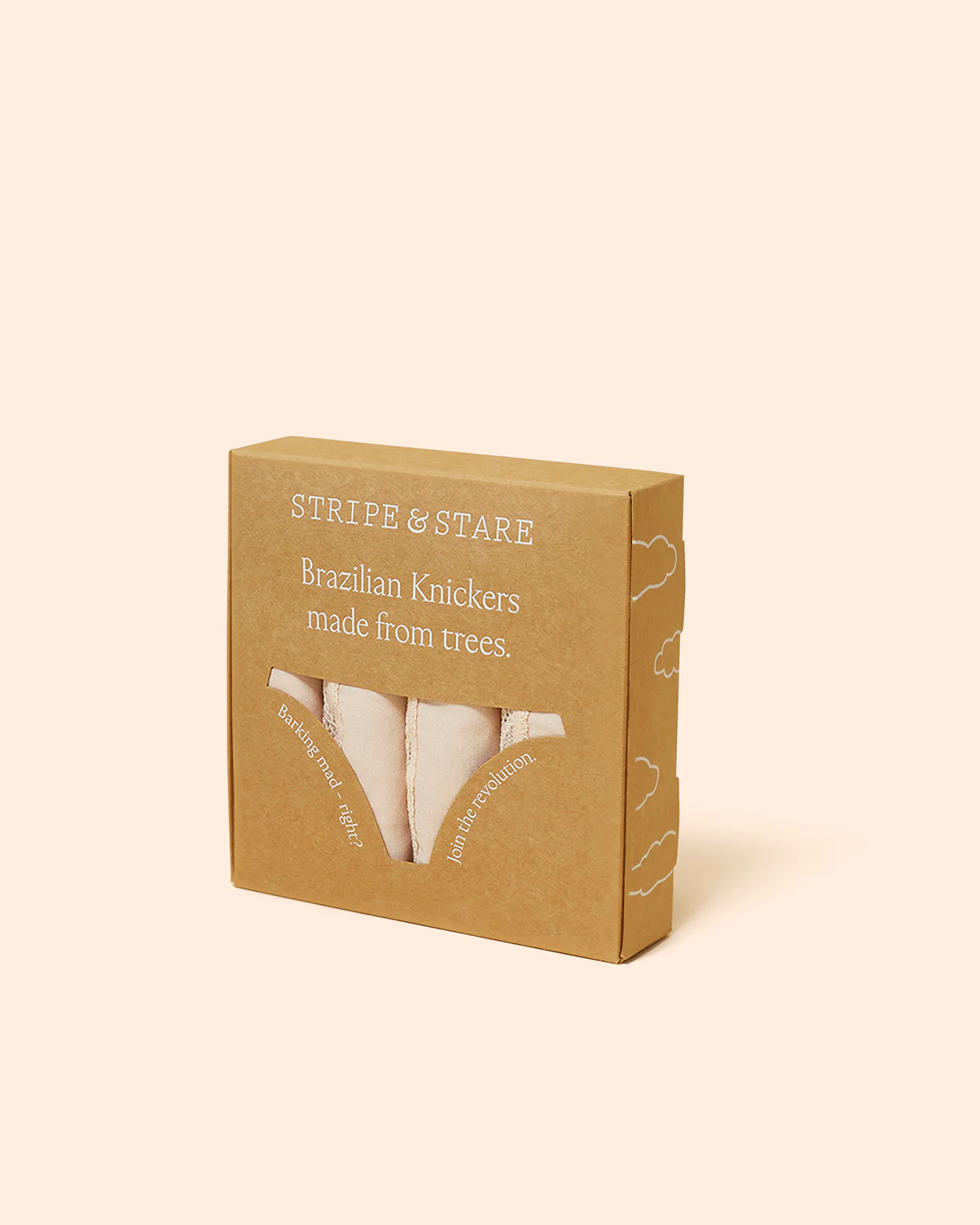 Brazilian Knicker Four Pack - Sand - Image 8