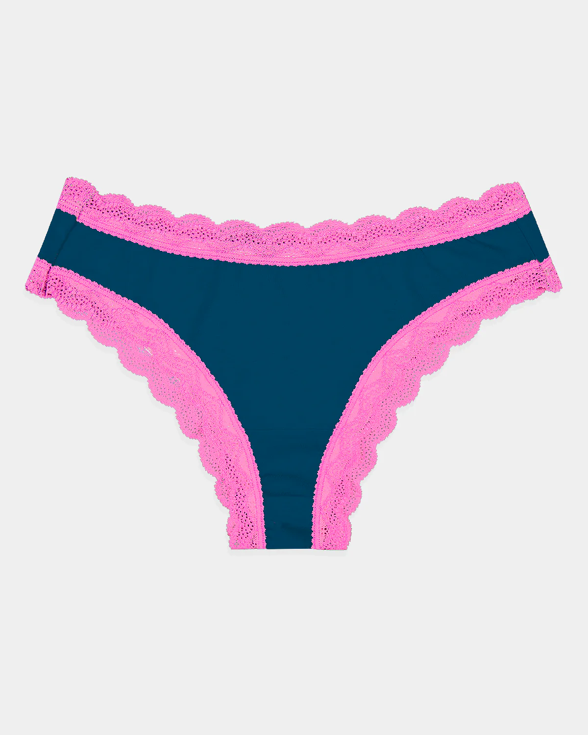 Brazilian Knicker - Midnight Neon Pink - Image 9