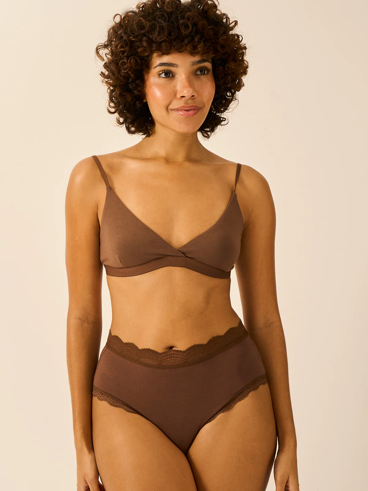 Crossover Bra - Chocolate - Image 6