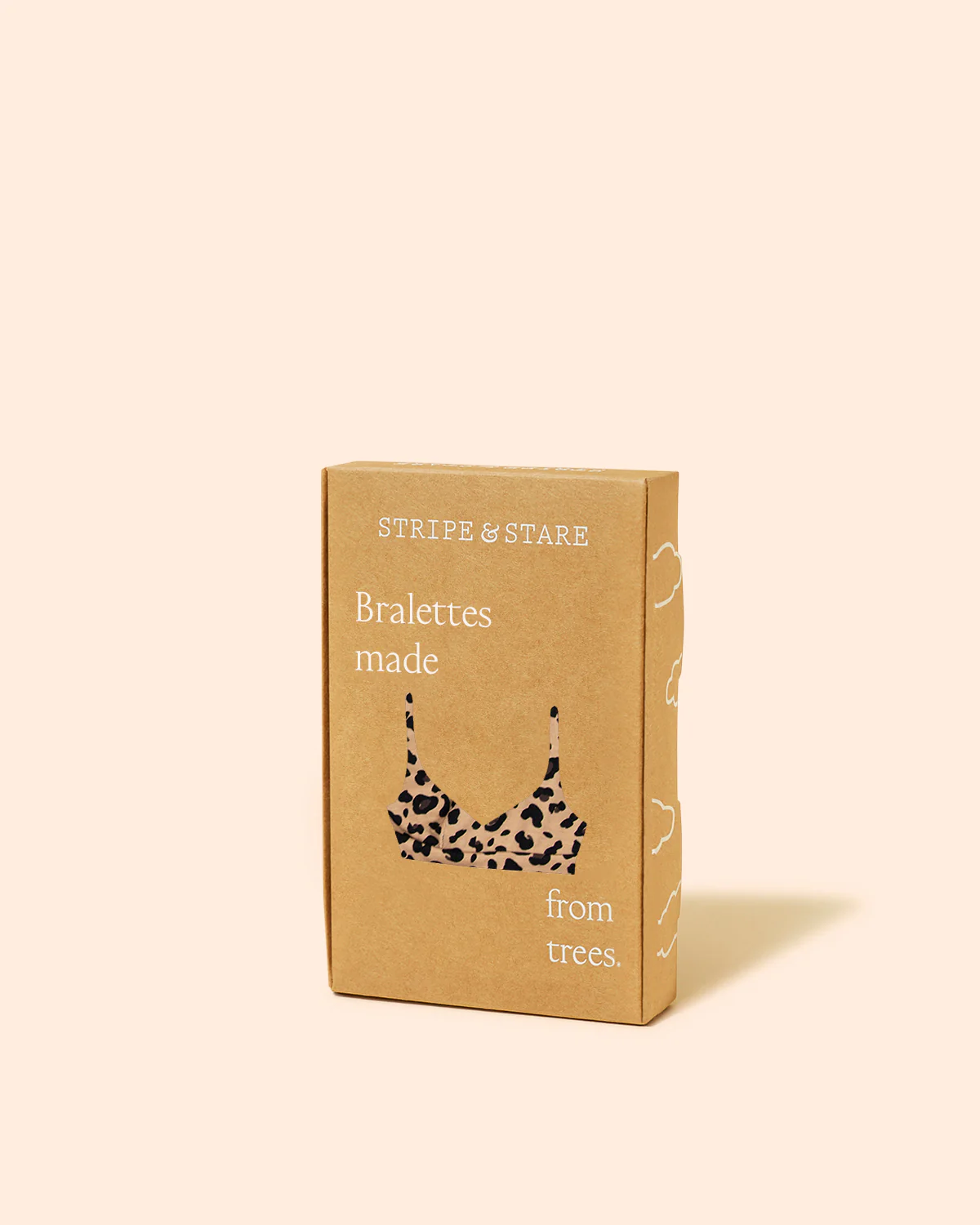 Crossover Bra - Peach Latte Leopard - Image 6