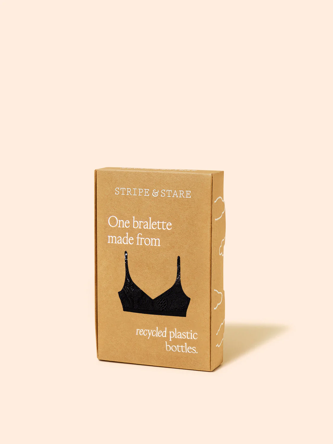 Eco Lace Double Layer Plunge Bra - Black - Image 10