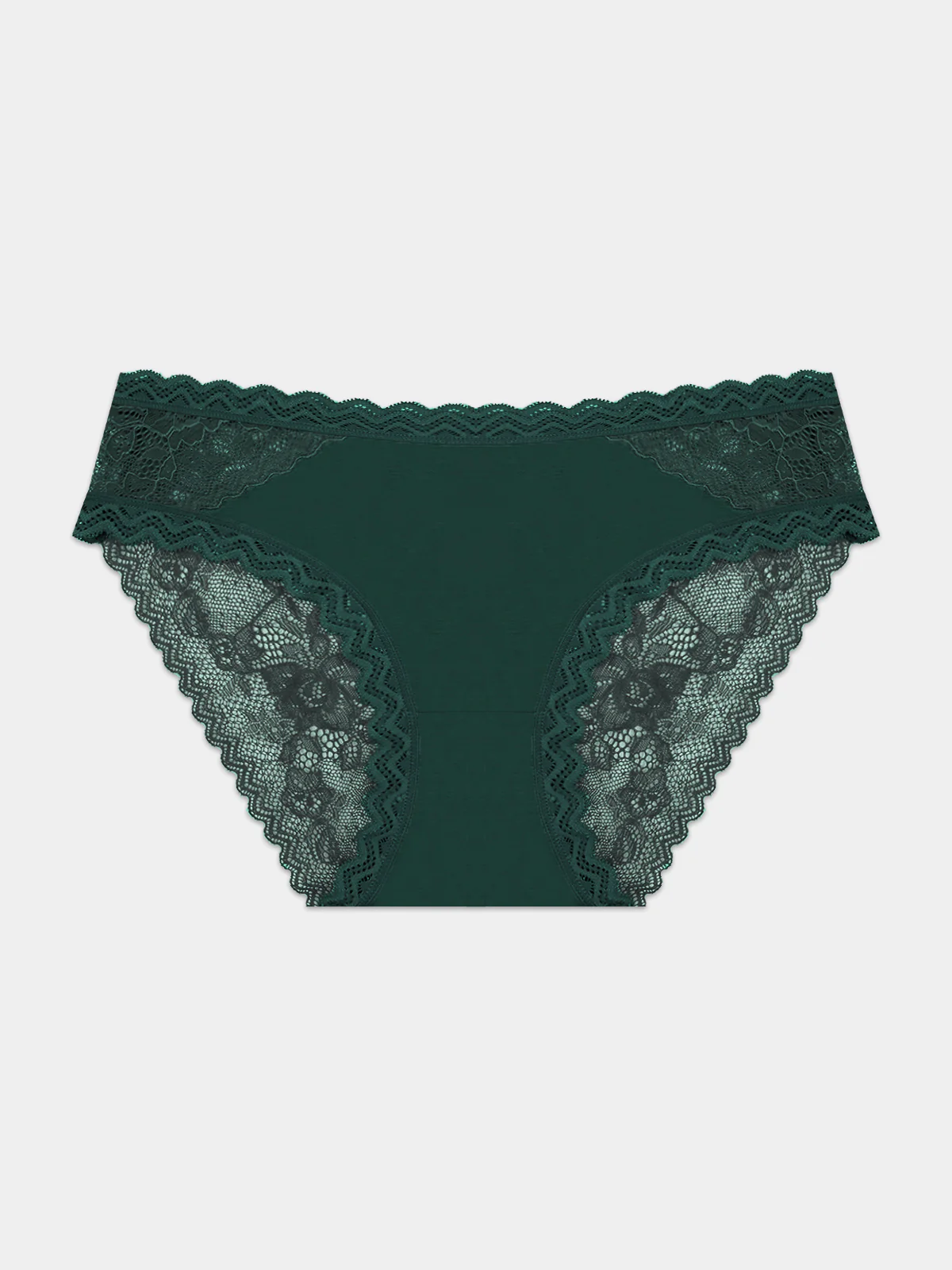 Eco Lace Original Knicker - Alpine Green - Image 8
