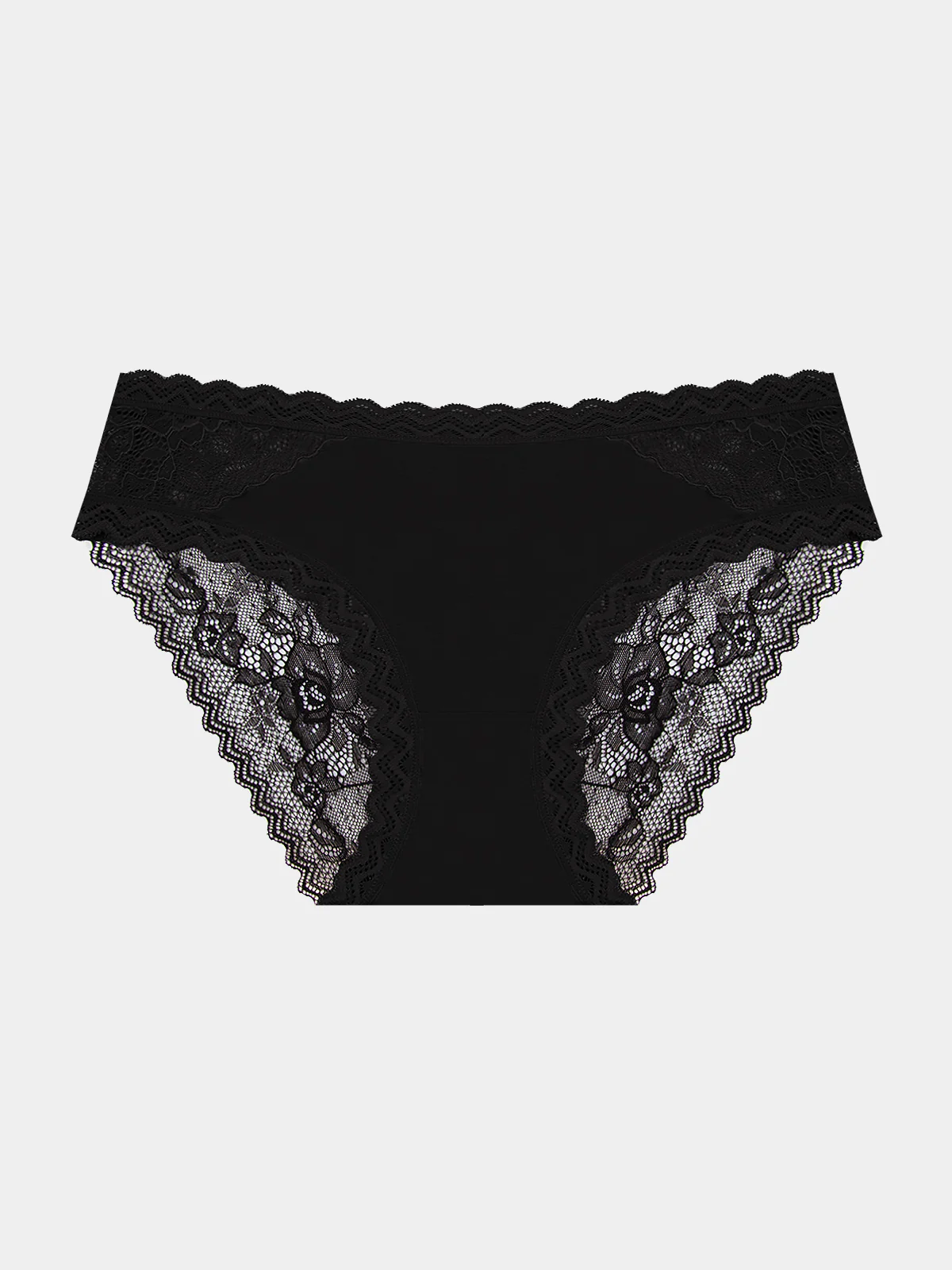 Eco Lace Original Knicker - Black - Image 10