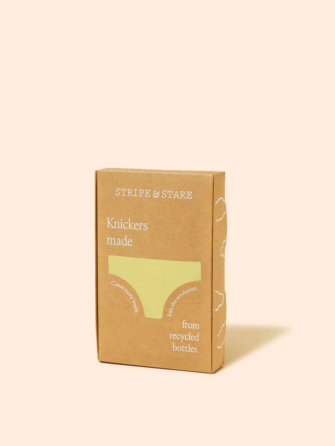 Eco Lace Original Knicker - Lemon Zest - Image 6