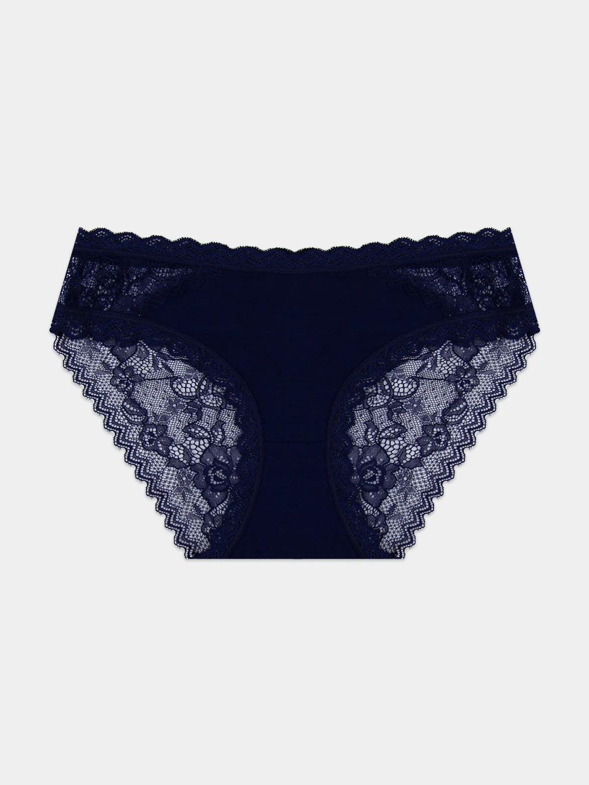 Eco lace Original Knicker - Navy - Image 5