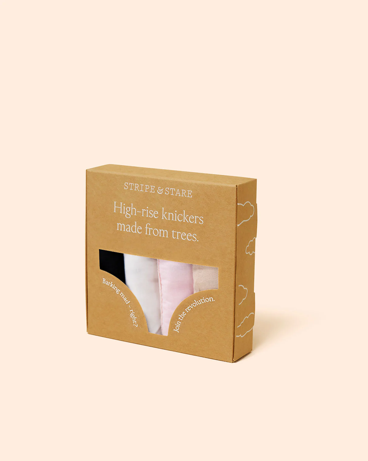 High Rise Knicker Four Pack - Sand Essentials - Image 10
