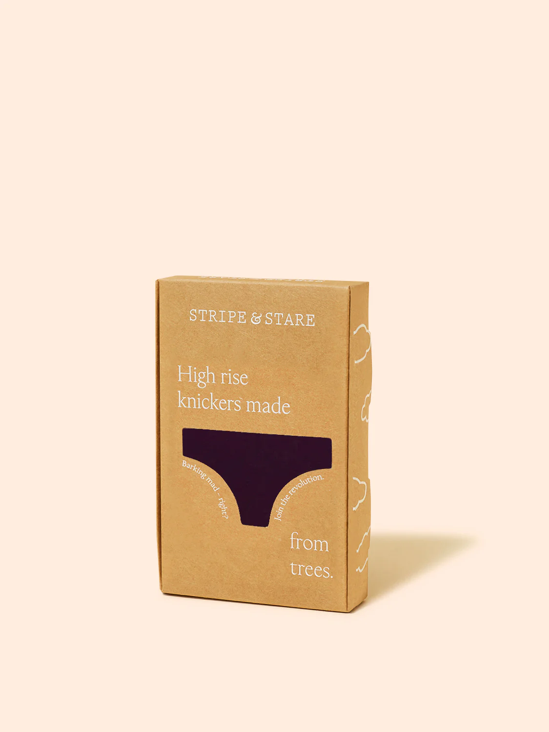 High Rise Knicker - Black Cherry - Image 5