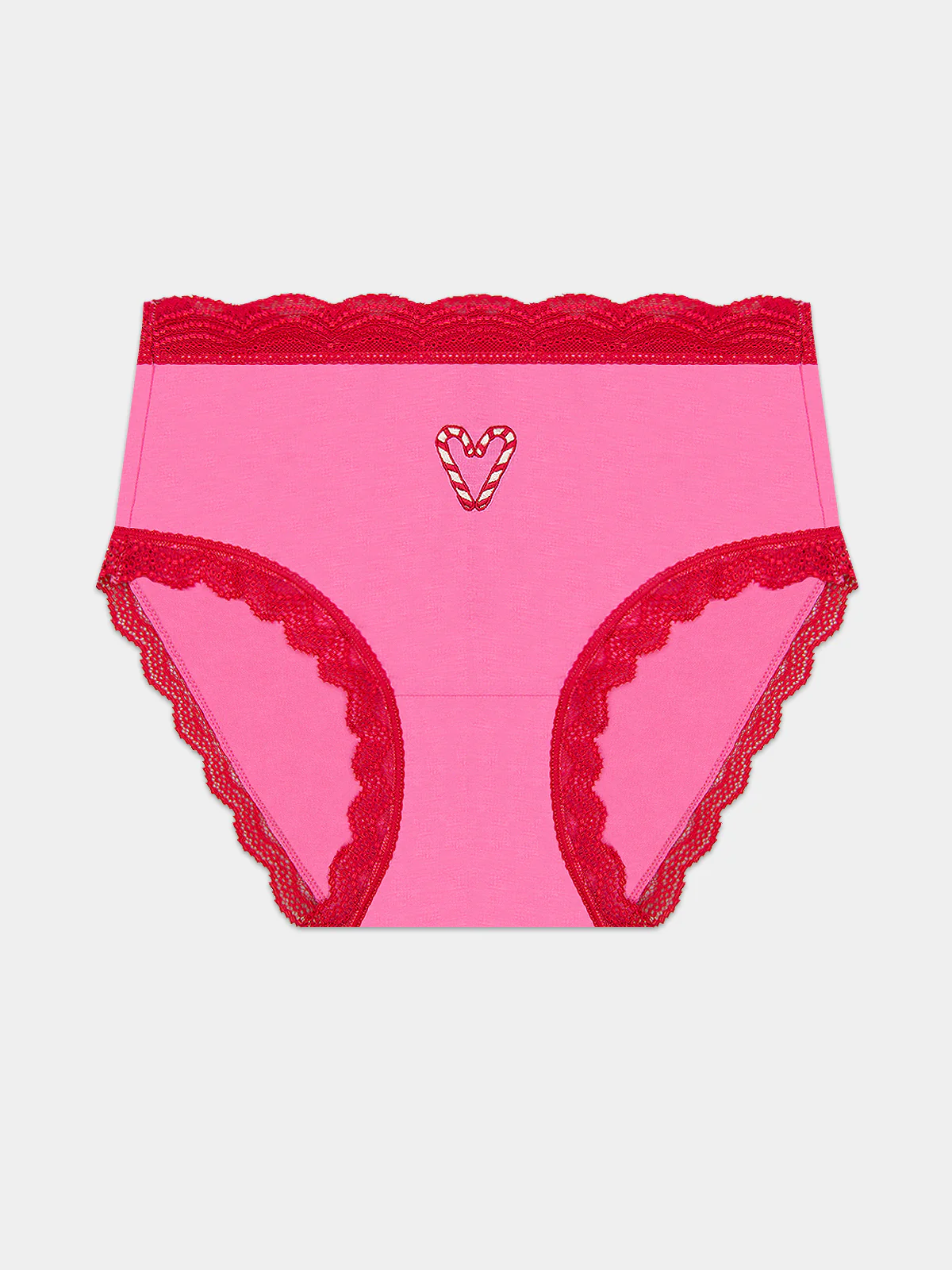 High Rise Knicker - Candy Heart Embroidery - Image 5