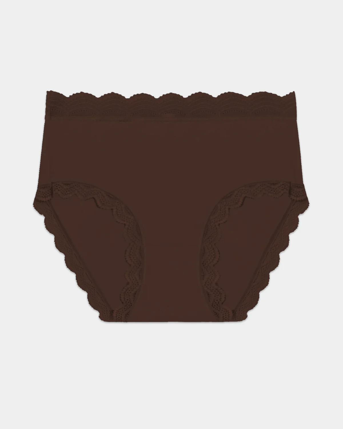 High Rise Knicker - Chocolate - Image 12