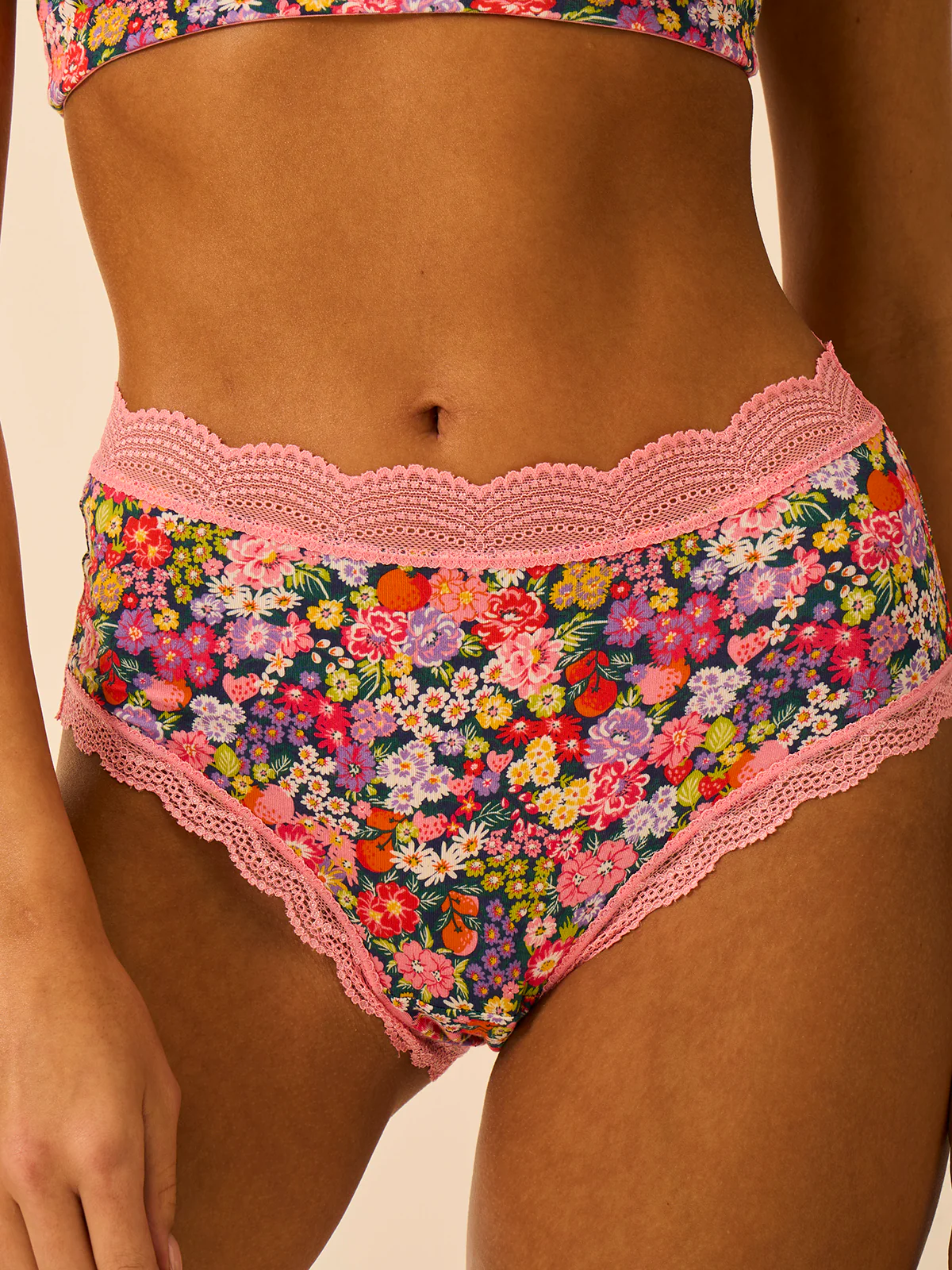 High Rise Knicker - Botanical Bloom - Image 2