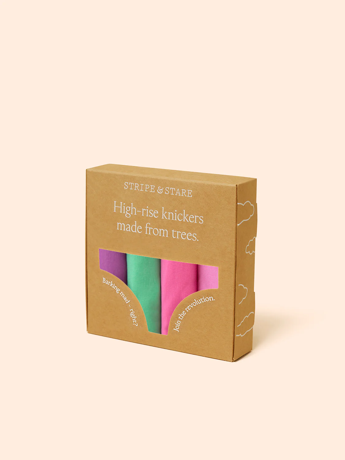 High Rise Knicker Four Pack - Candy Floss Brights - Image 9