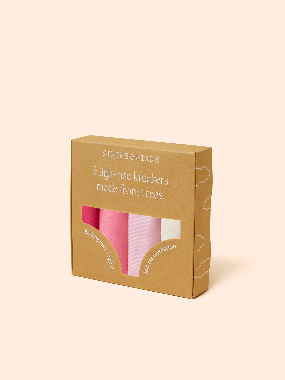 High Rise Knicker Four Pack - Coconut Ice - Image 6