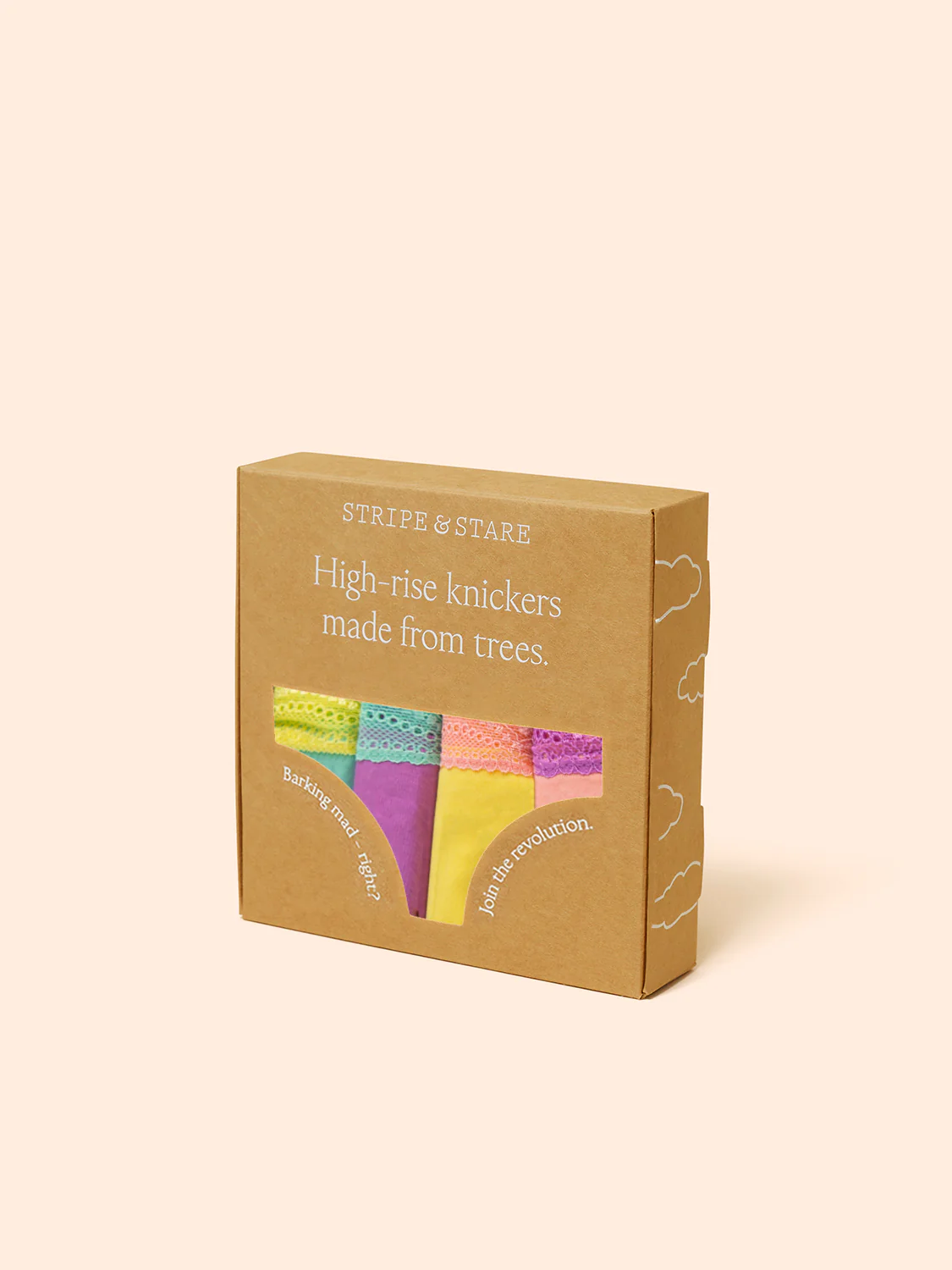 High Rise Knicker Four Pack - Iridescent Pastel - Image 7