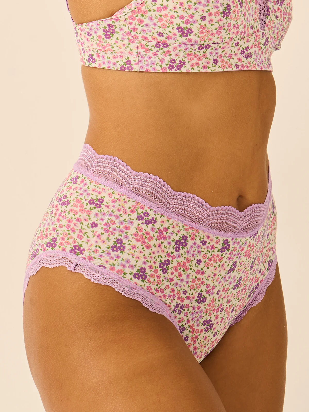 High Rise Knicker - Lavender Haze - Image 4
