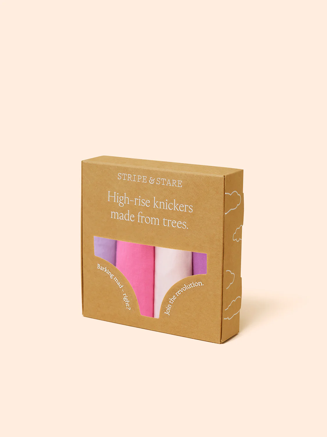 High Rise Knicker Four Pack - Lavender Pastels - Image 8