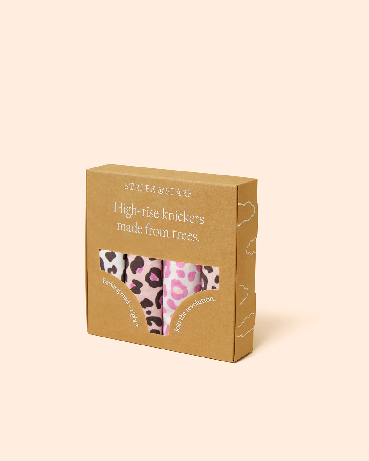 High Rise Knicker Four Pack - Liquorice Leopard - Image 8