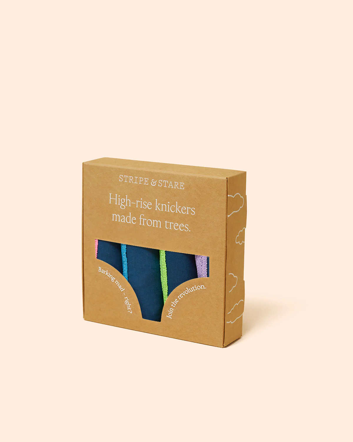 High Rise Knicker Four Pack - Midnight Neon - Image 9