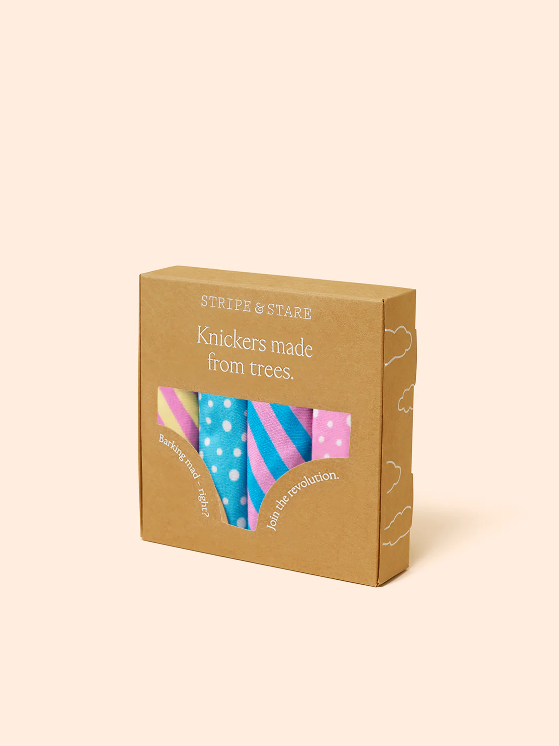 High Rise Knicker Four Pack - Pick N Mix Stripe - Image 9