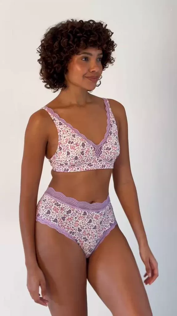 High Rise Knicker - Lavender Haze - Image 2
