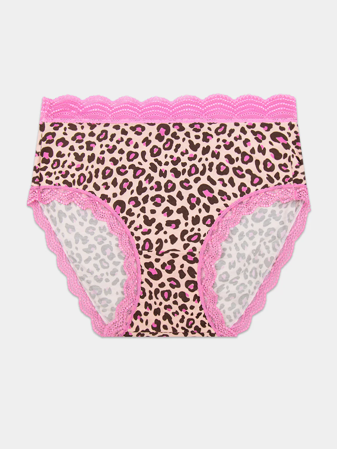High Rise Knicker - Liquorice Leopard - Image 7