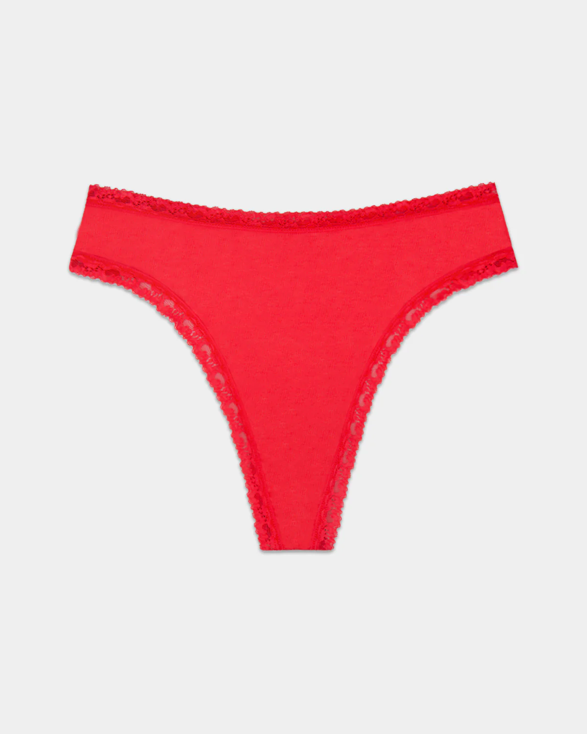 High Waisted Thong - Hibiscus - Image 5