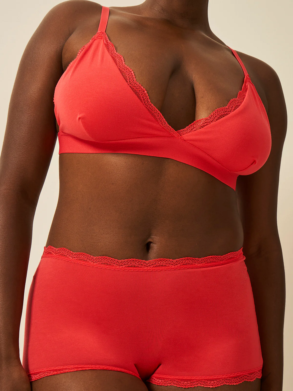 Lace Bralette - Hibiscus - Image 3