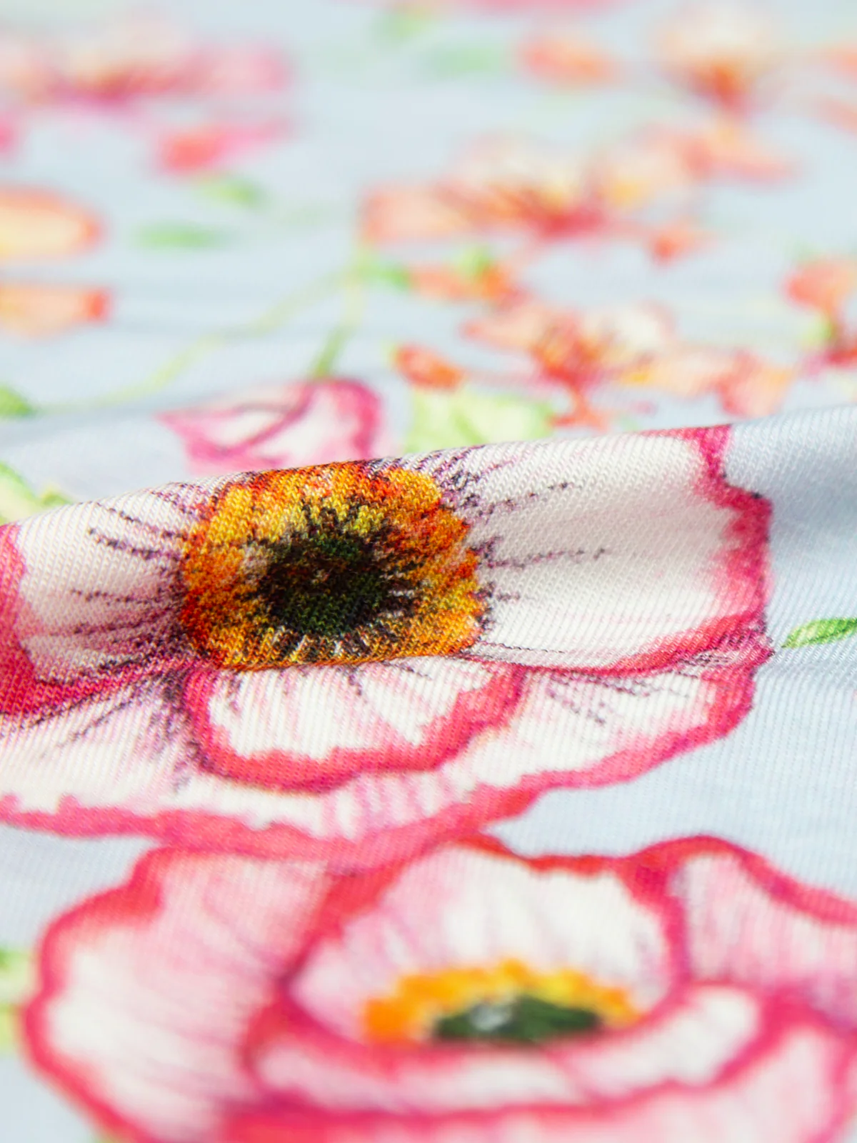 Lace Plunge Bra - Pastel Poppy - Image 9