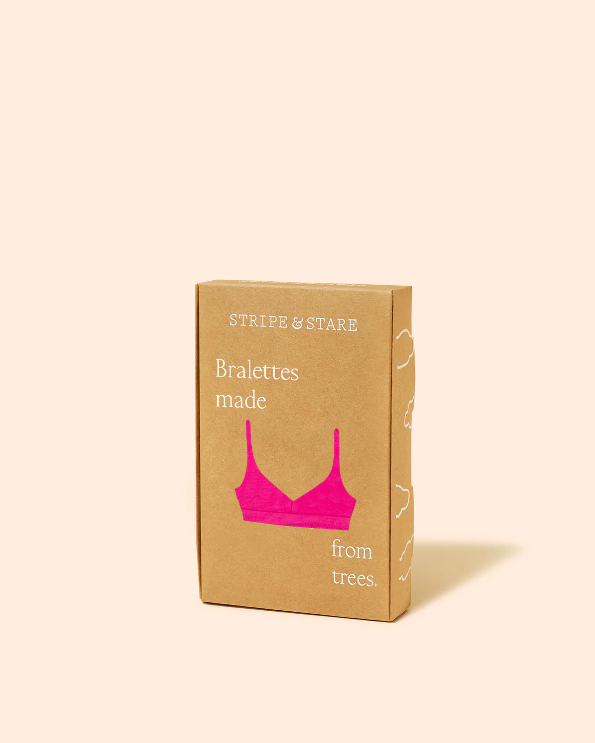 Lace Square Bra - Raspberry - Image 5