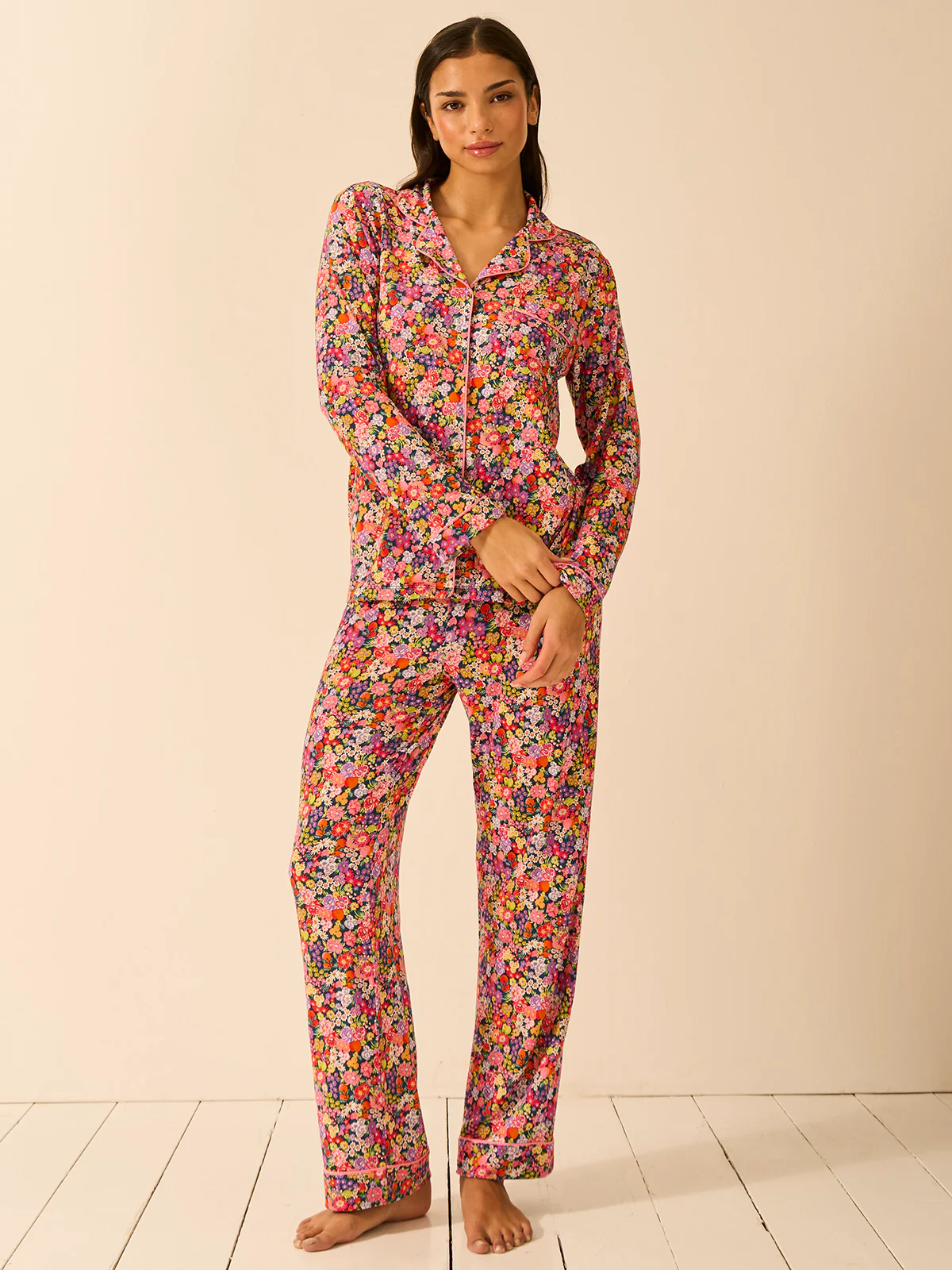 Long Pyjama Set - Botanical Bloom - Image 4