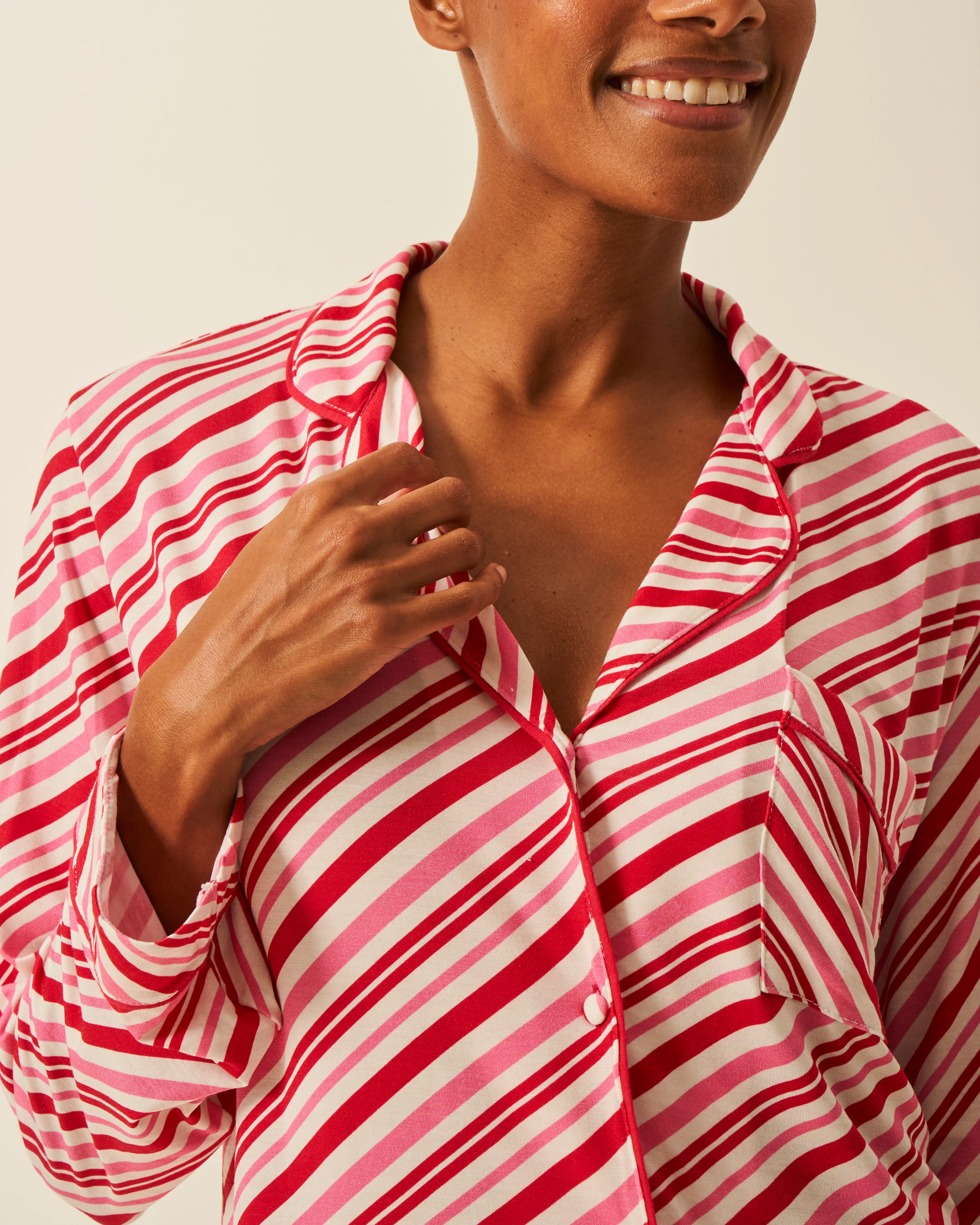 Long Pyjama Set - Candy Cane Wishes - Image 3