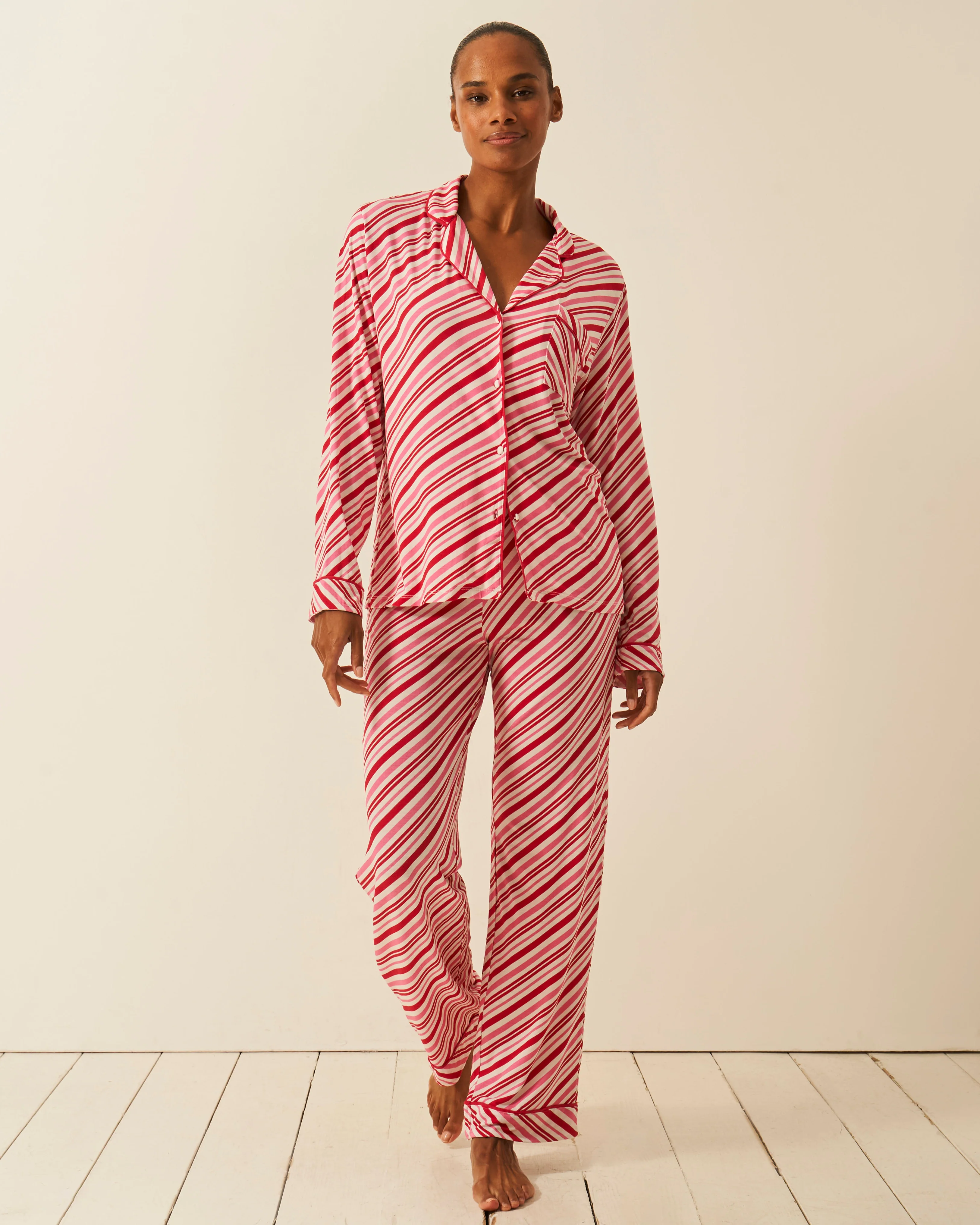 Long Pyjama Set - Candy Cane Wishes - Image 4