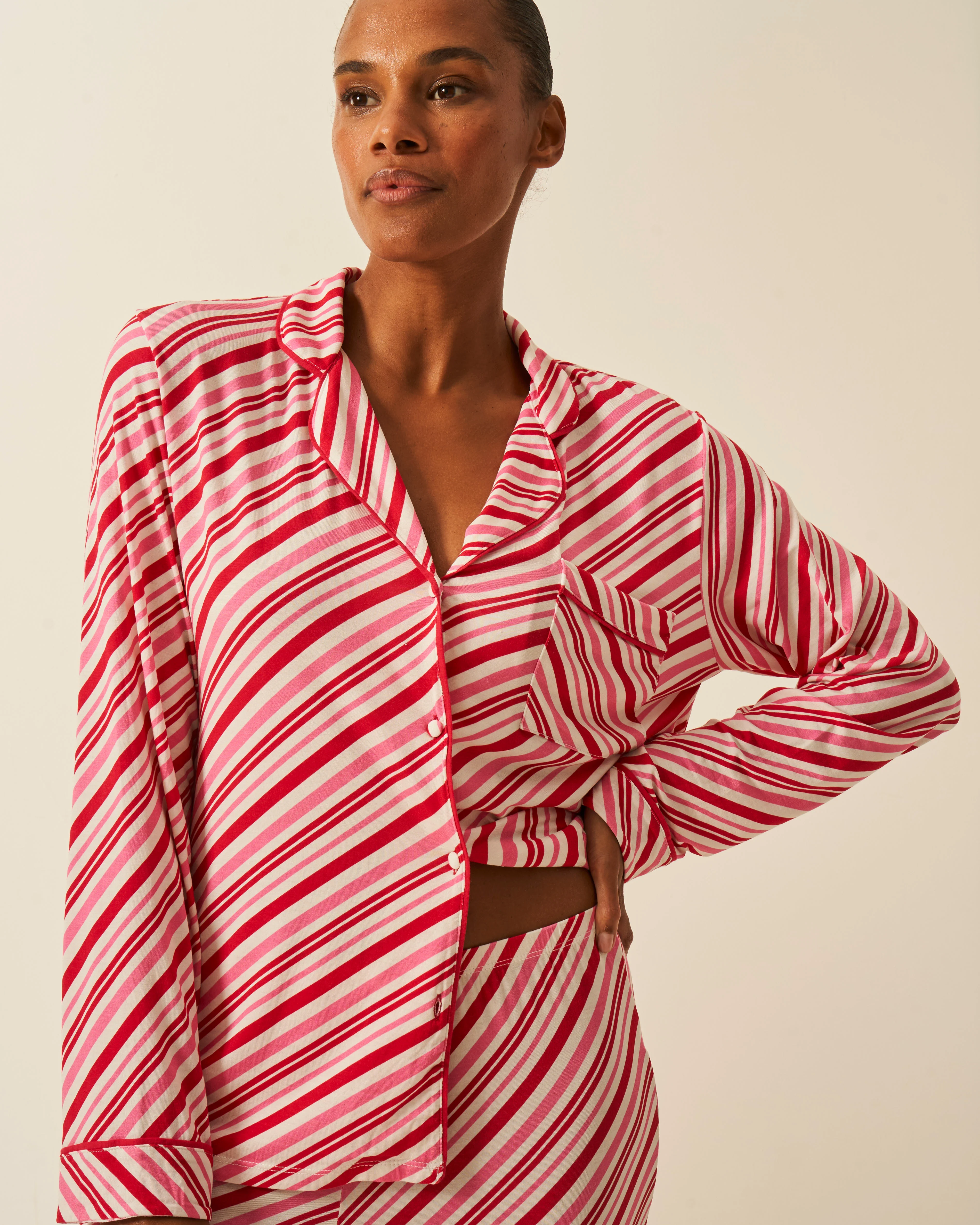 Long Pyjama Set - Candy Cane Wishes - Image 6