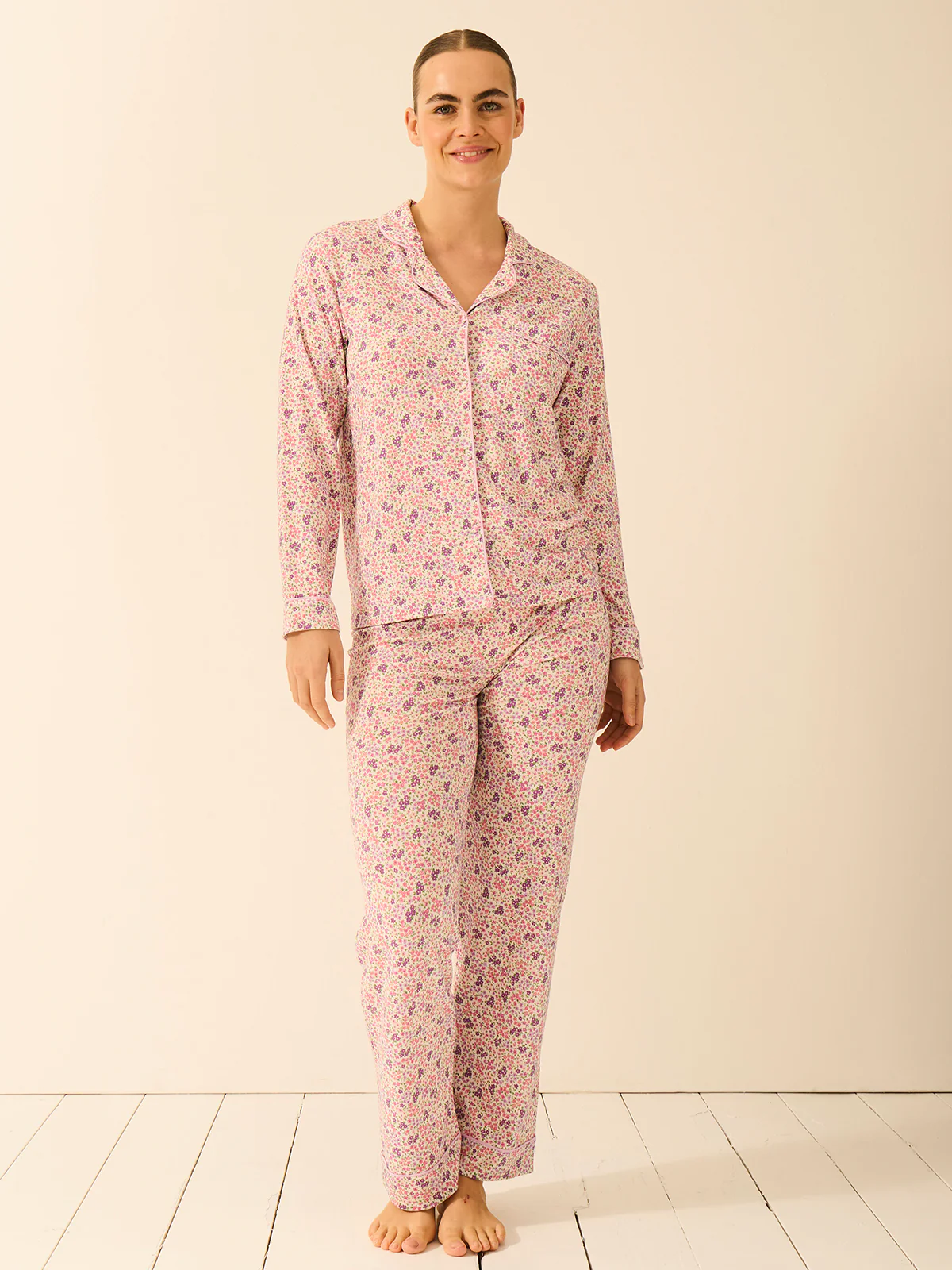 Long Pyjama Set - Lavender Haze - Image 2