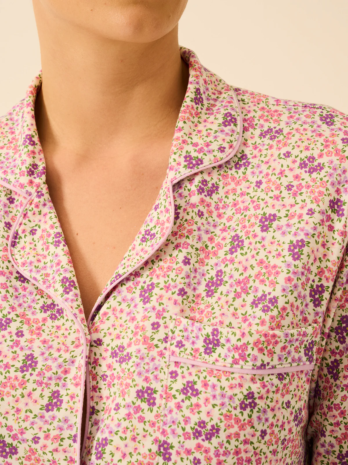 Long Pyjama Set - Lavender Haze - Image 4