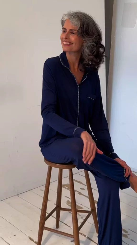 Long Pyjama Set - Ocean - Image 2