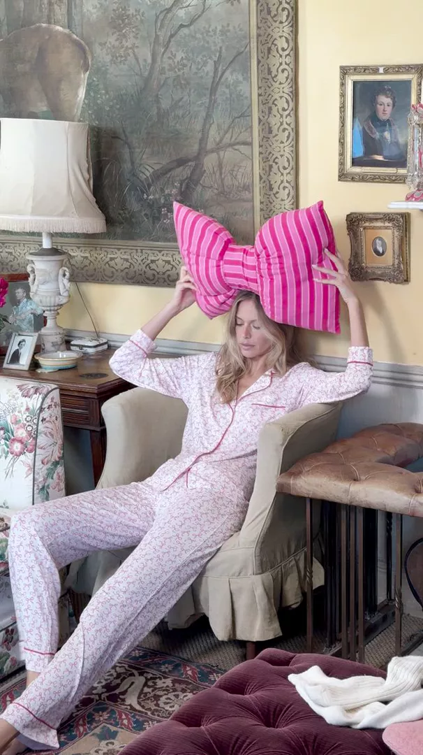 Long Pyjama Set - Put a Bow on it - Image 2
