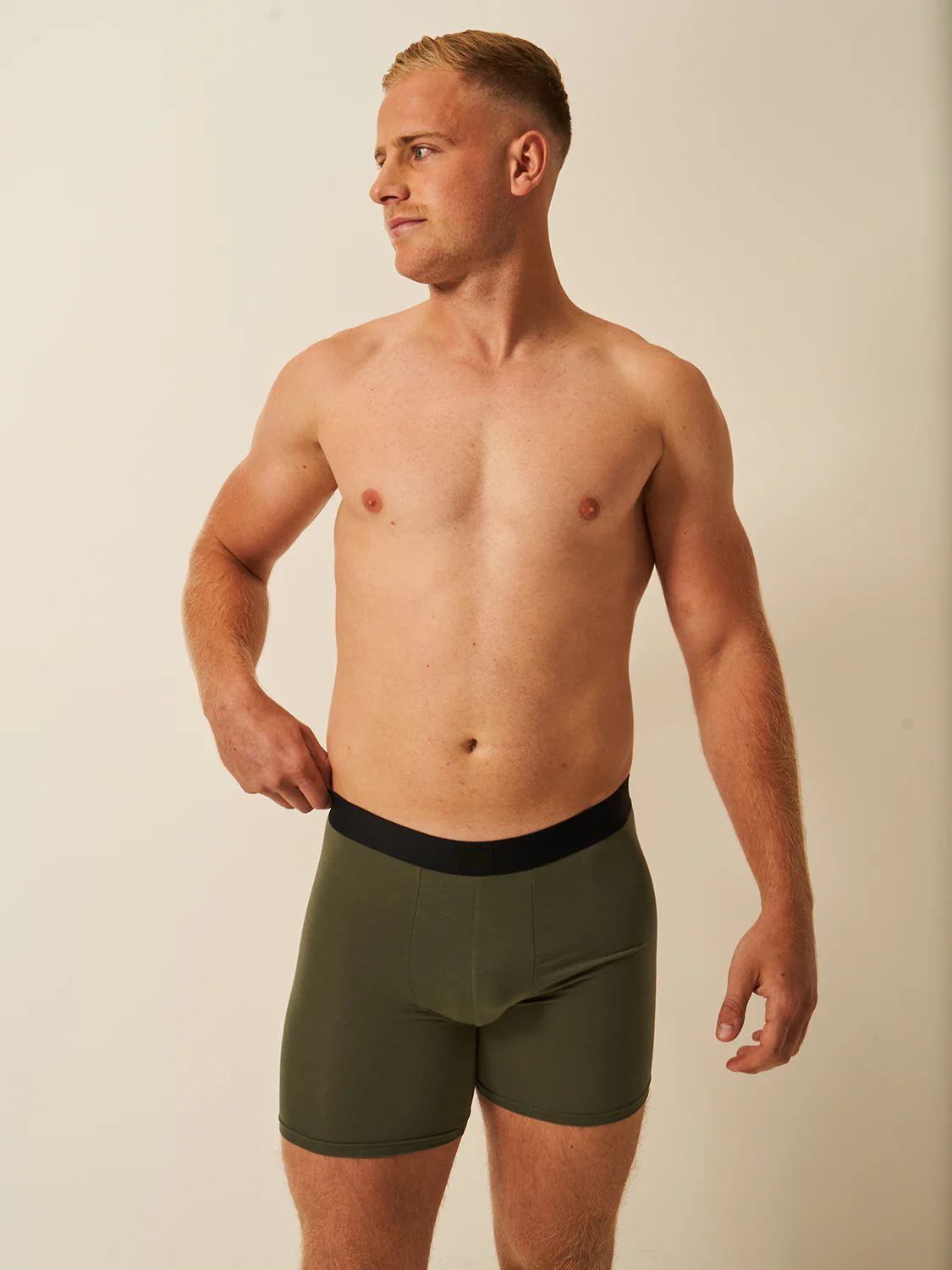 Men's Boxer - Khaki - Image 5