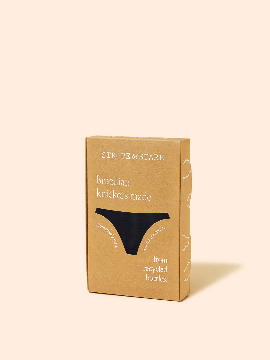Mesh Brazilian Knicker - Black - Image 5