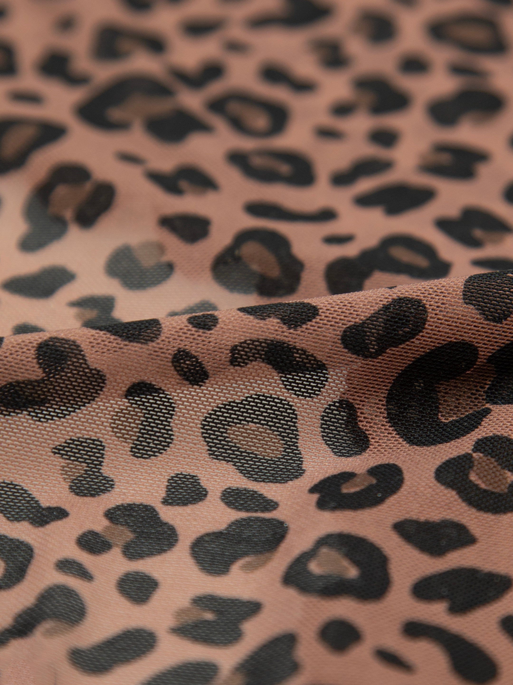 Mesh Original Knicker - Chocolate Leopard - Image 7