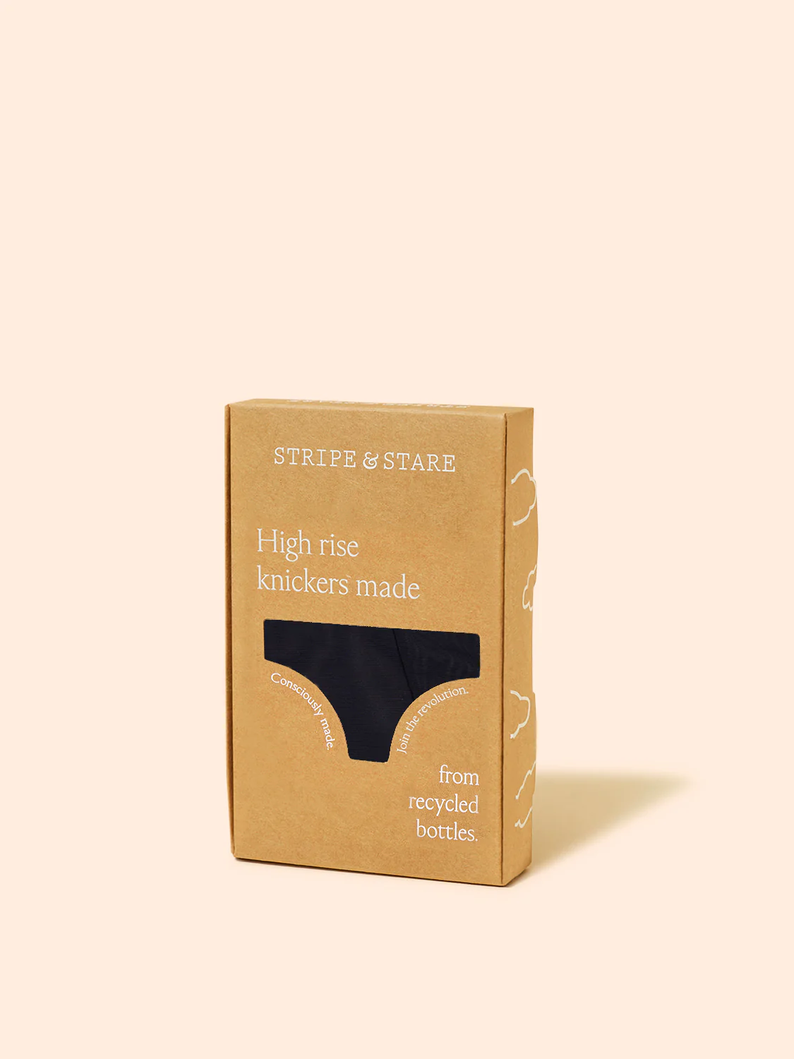 Mesh High Rise Knicker - Black - Image 6