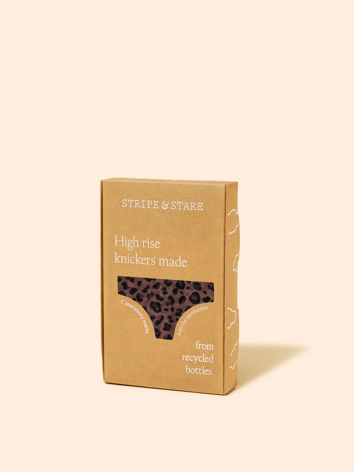 Mesh High Rise Knicker - Chocolate Leopard - Image 8