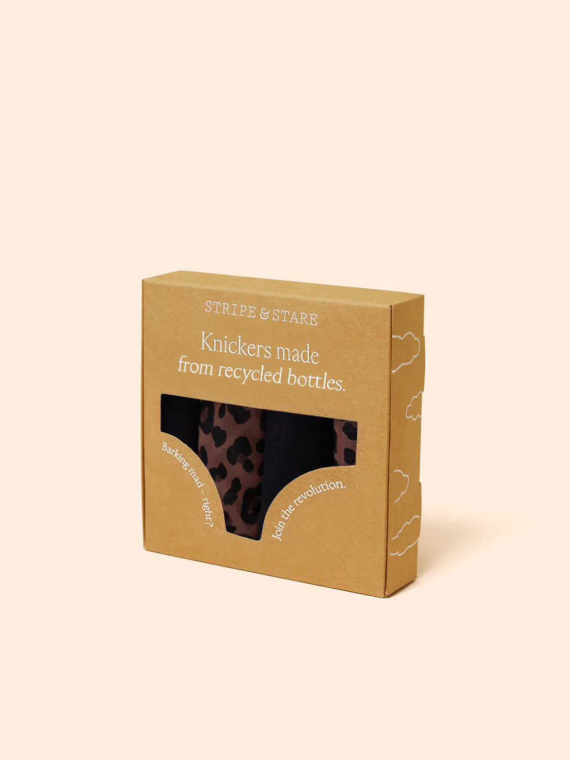Mesh Original Knicker Four Pack - Black & Leopard - Image 10