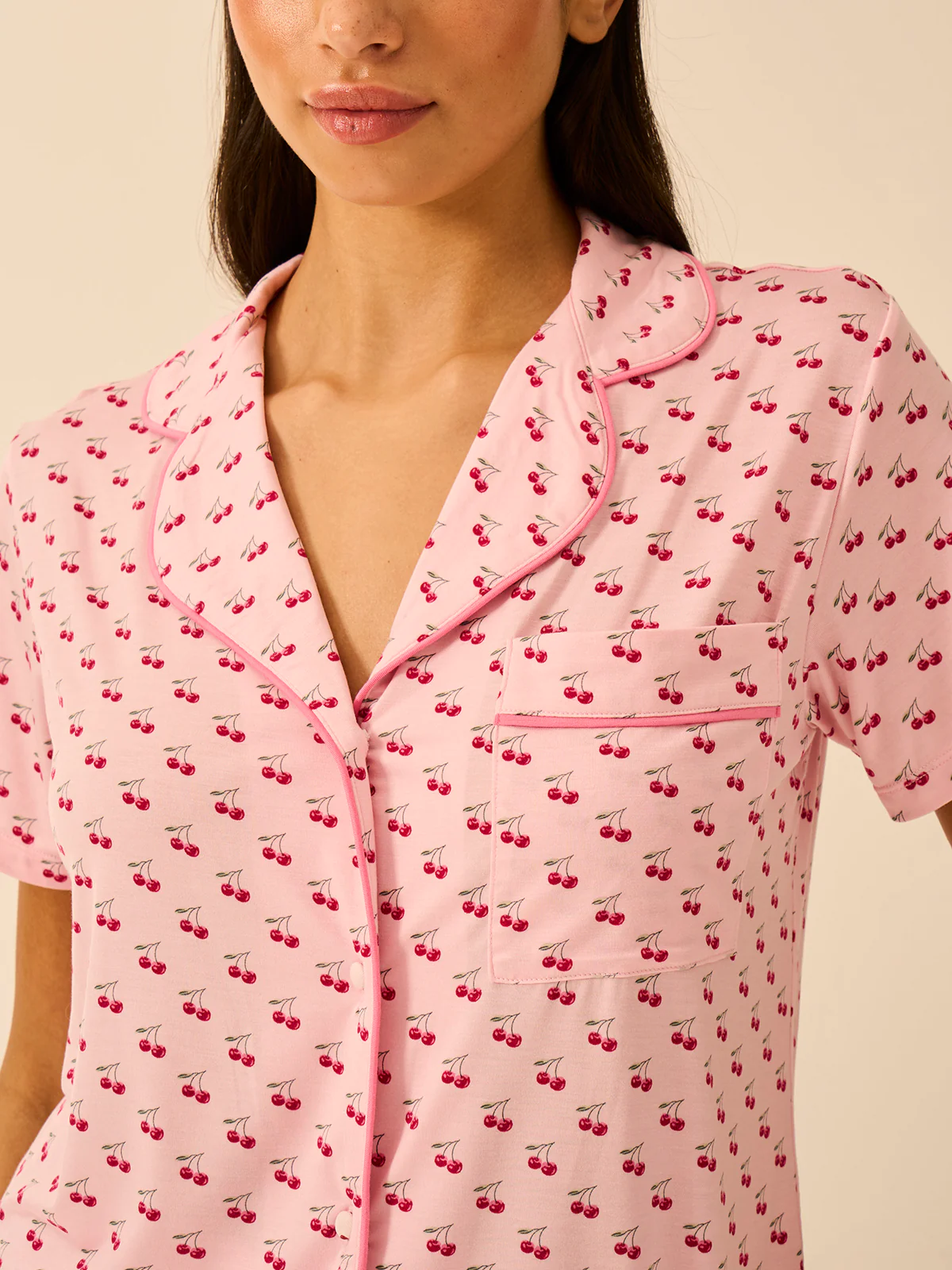 Short Pyjama Set - Cherry Baby - Image 3
