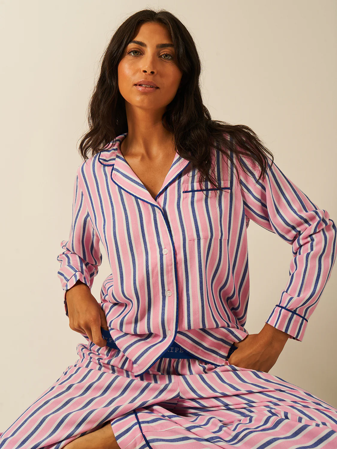 Soft Brushed Woven Pyjama Bottoms - Lazy Sunday - Image 8
