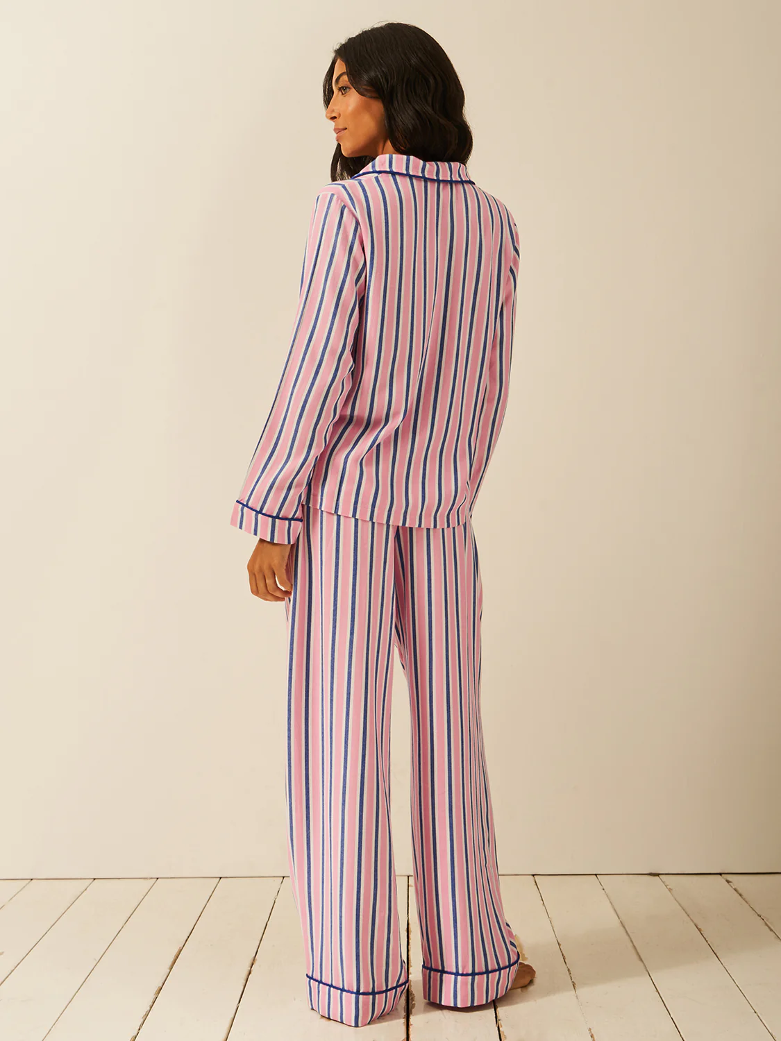 Soft Brushed Woven Pyjama Top - Lazy Sunday - Image 4