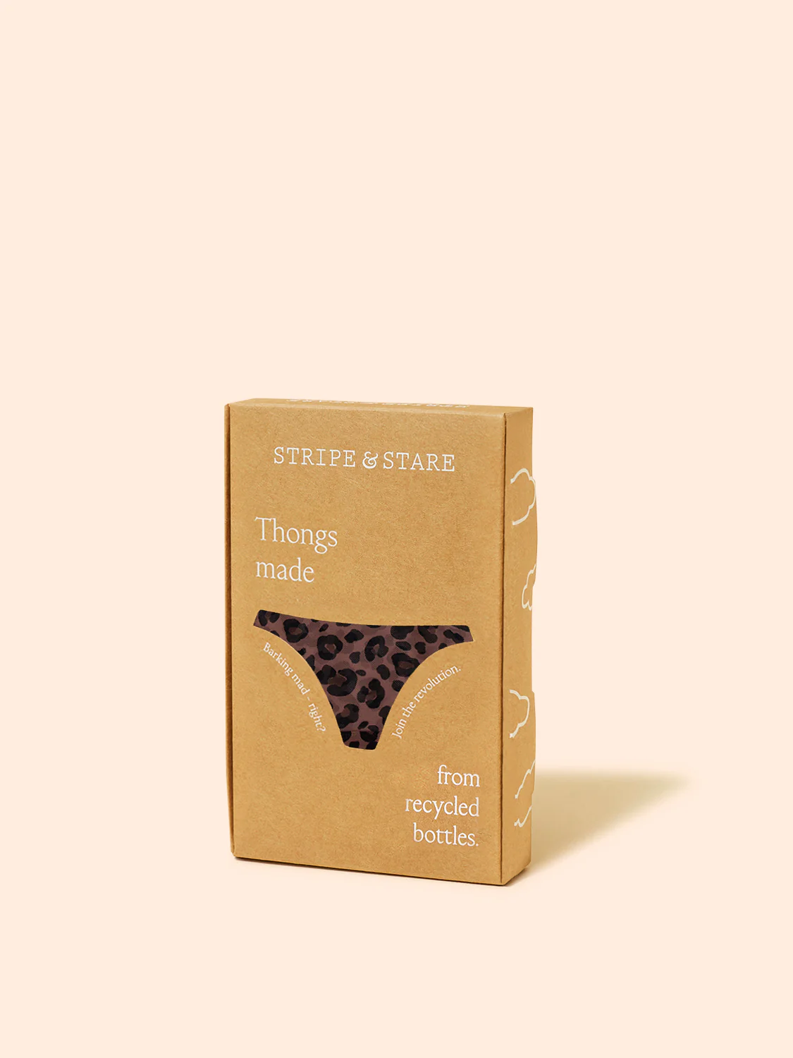 Mesh Thong - Chocolate Leopard - Image 6