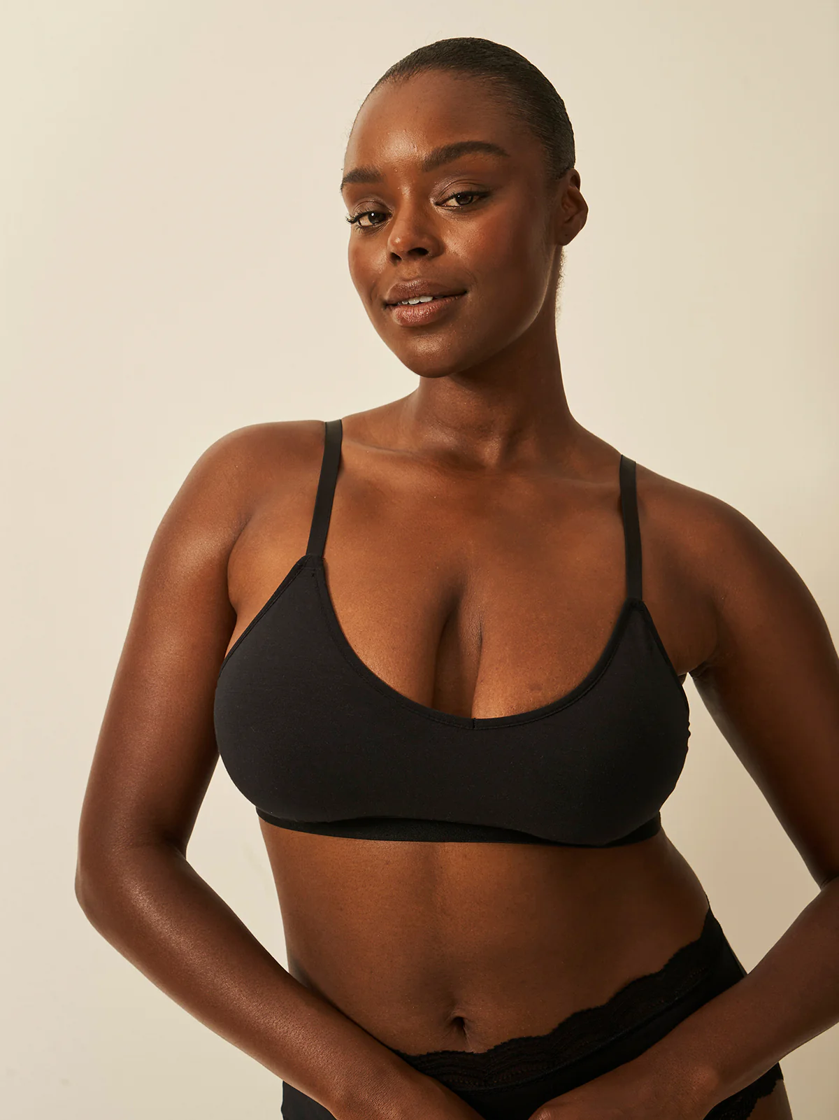 T-Shirt Bra - Black - Image 4