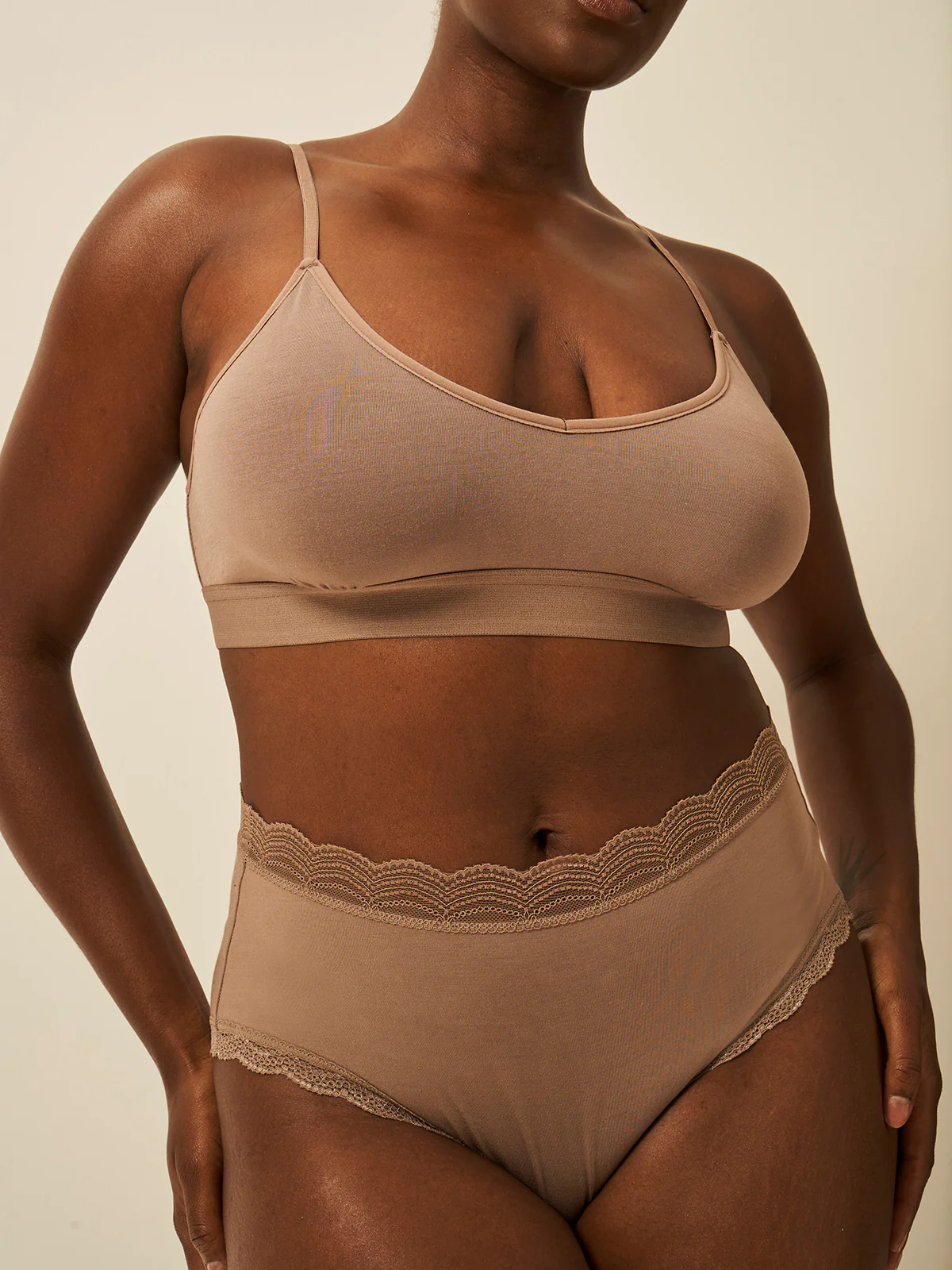 T-Shirt Bra - Taupe - Image 4